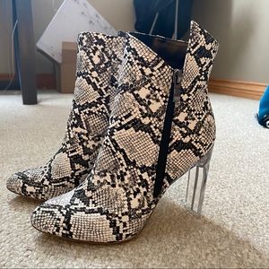 snakeskin heels